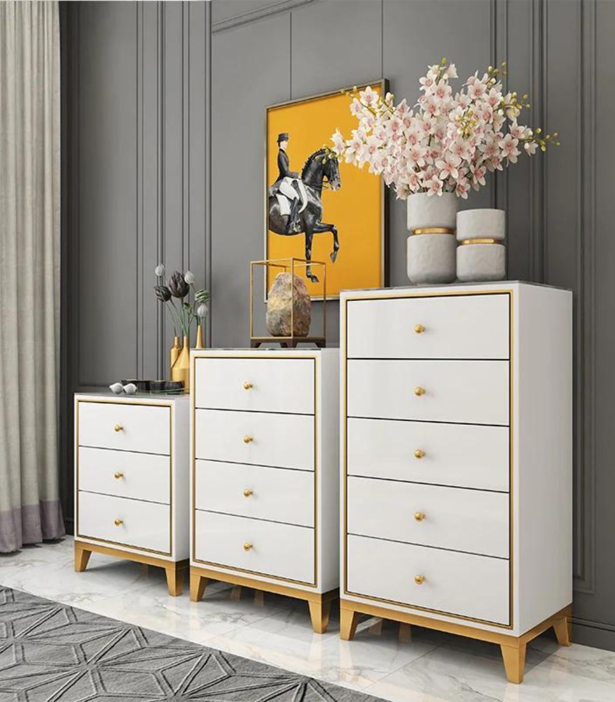 5 + 4 + 3 Chest Of Drawers