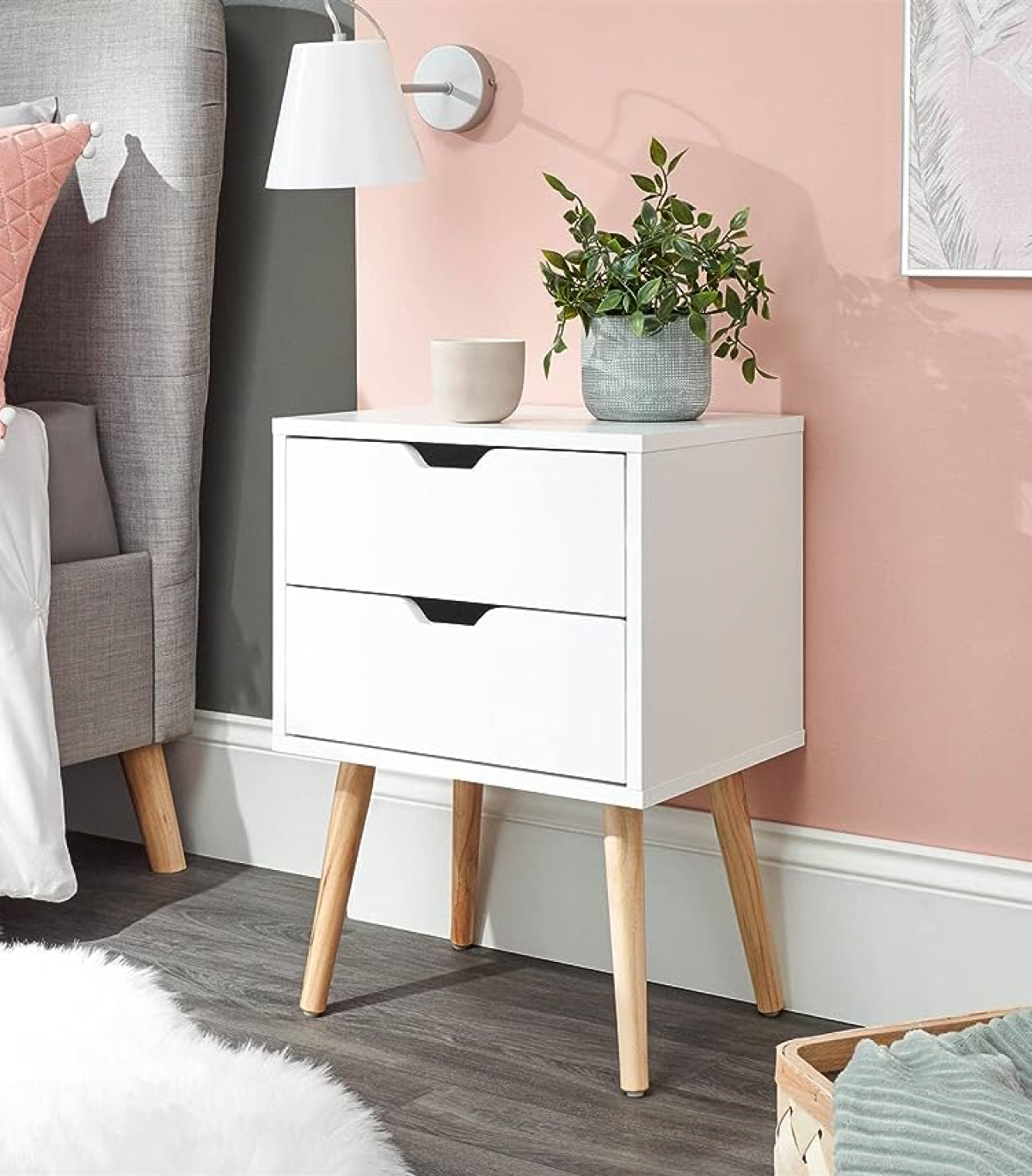 Bedside Tables with Legs