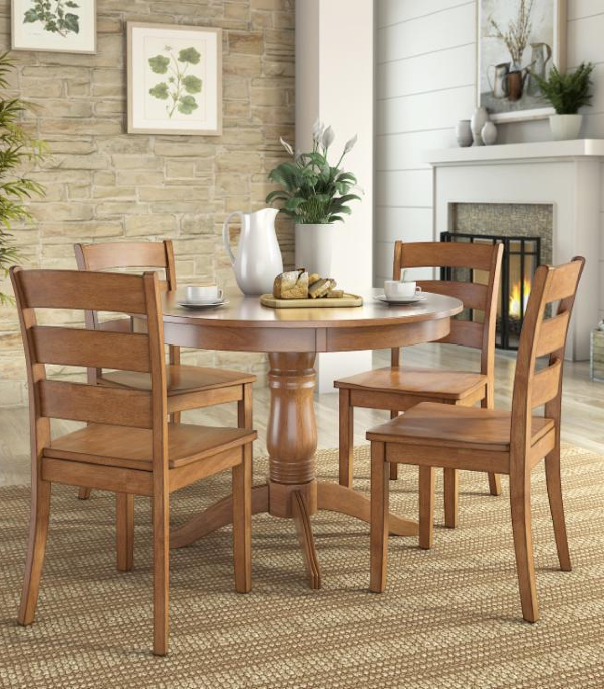 Standard 4 + 1 Dining Table Sets
